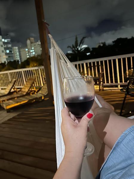 Quarto Mezanino Com Smarttv E Ar Itajaí Exteriér fotografie